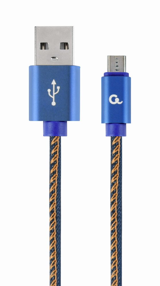 Gembird Cable Usb Usb 2.0 Usb A Micro-Usb B Azul Cc-Usb2j-Ammbm-1m-Bl
