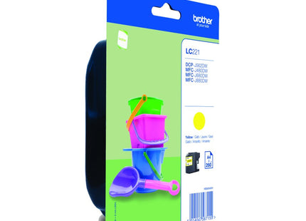 Tinta Original Brother Lc221 Amarillo Lc 221 Y