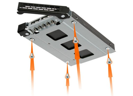 Icy Dock Mb411spo-B  6,3cm Sata / Sas Hdd & Ssd -> Slim Odd / Fdd