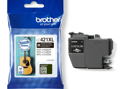 Tinta Brother Lc421xlbk Negro 500 Paginas