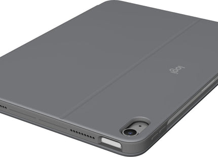 Logitech Combo Touch Caja De Teclado Y Folio Con Panel Táctil Luz Trasera Apple Smart Connector Qwerty Español Gris Oxford