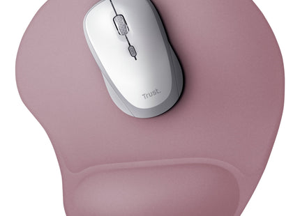 Alfombrilla Raton Gel Bigfoot Rosa Trust Bigfoot Pad/ 16 X 205 X 236mm/ Rosa