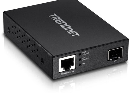 EAN 0710931504743 - Trendnet TFC-PGSFP convertidor de medio 2000 Mbit/s Negro imagen 1