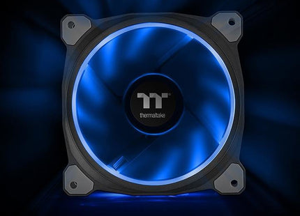 Thermaltake Riing Plus 12 Rgb Kit 3x Ventilador + 3x Lumi Cl-F076-Pl12sw-A