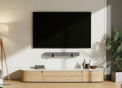 Soporte Universal Para Barra De Sonido, Ajustable En Profundidad (9-15,4 Cm) 15kg Awl29-550bl1 Neomounts