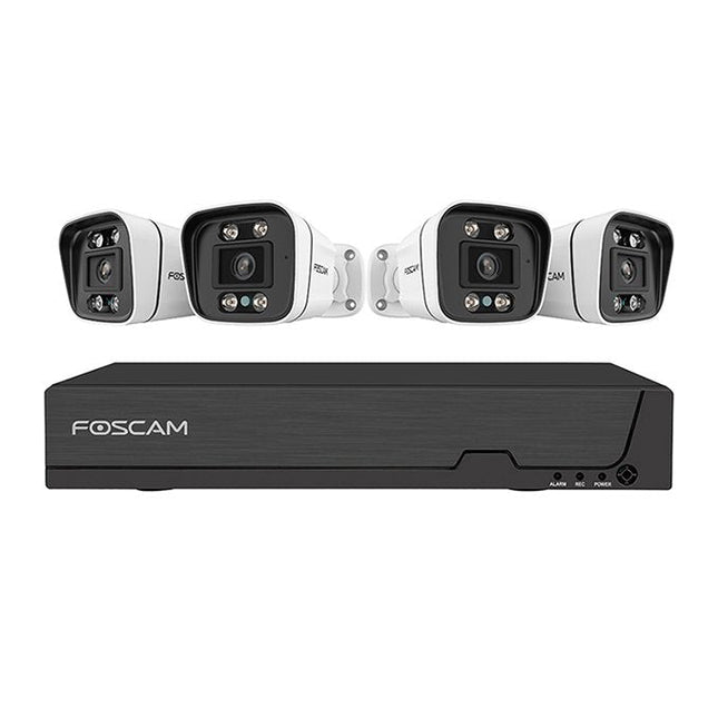 Foscam Fna108e-B4-2t Kit De Videovigilancia Alámbrico 8 Canales