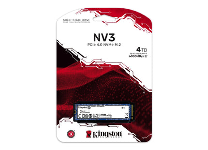 EAN 0740617346602 - Kingston Technology NV3 4 TB PCI Express 4.0 3D NAND imagen 5