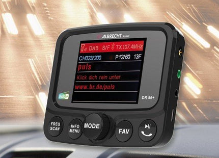 Adaptador Dab + Para Radio De Coche Albrecht Dr 56+