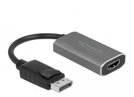 Delock Adaptador Activo Displayport 1.4 A Hdmi 8k Con Función Hdr