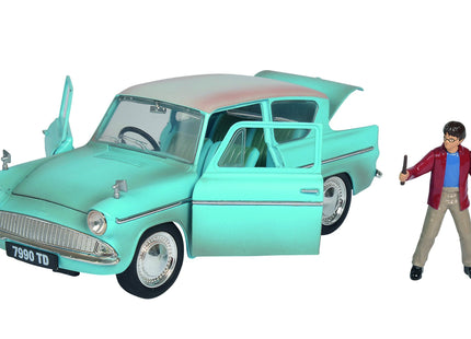 Set Coche Ford Anglia + Figura Harry Potter