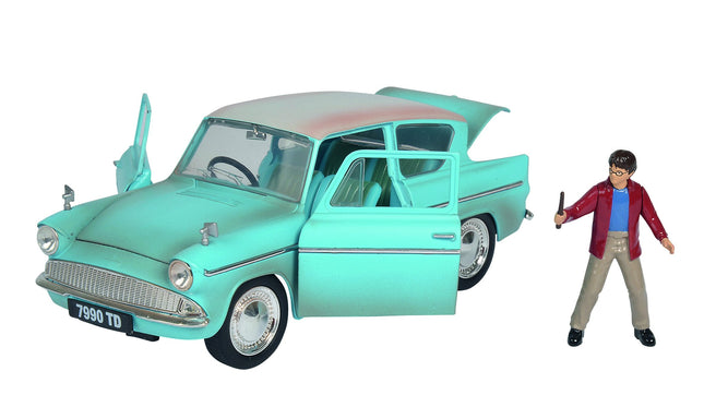 Set Coche Ford Anglia + Figura Harry Potter