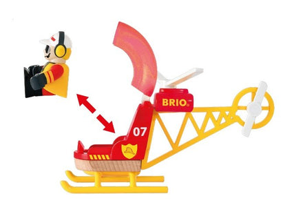 Brio World World Fire Department Helicóptero  33797