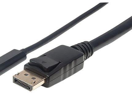 Manhattan Cable Usb Typ C A Displayport 1m Negro