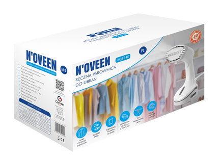 EAN 5902221621659 - Noveen HGS340 Vaporizador manual de prendas 1100 W Blanco imagen 12