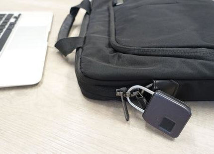 Cerradura De Huella Digital Schwaiger Con Grillete De Acero