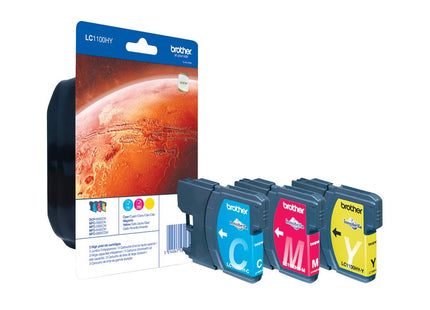Tinta Brojoher  Lc1100hyrbwbp / Lc-1100hyrbwbp Xl Multipack C,M,Y