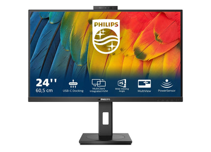 Philips 5000 Series 24b1u5301h/00 Led Display 60,5 Cm (23.8") 1920 X 1080 Pixeles Full Hd Lcd Negro