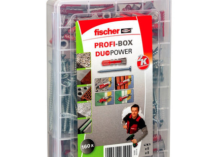 Maletin 160 Unid. Duopower 6/8+Tornillos 538622 Fischer