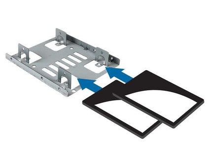 EAN 0065030852593 - StarTech.com BRACKET25X2 panel bahía disco duro 8,89 cm (3.5") Panel de instalación Acero inoxidable imagen 5