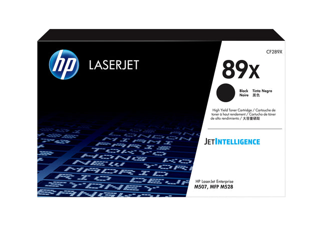 EAN 0192018046634 - HP 89X High Yield Black Original LaserJet Toner Cartridge cartucho de tóner 1 pieza(s) imagen 1