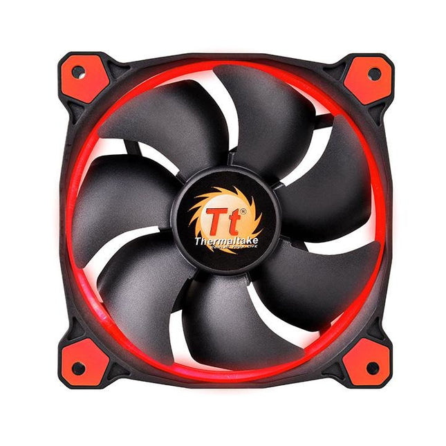 EAN 4717964400734 - Thermaltake Riing 12 Carcasa del ordenador Ventilador 12 cm Negro, Rojo imagen 1