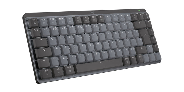 Logitech Mx Mini Mechanical For Mac Teclado Bluetooth Qwerty Internacional De Ee.Uu. Grafito, Gris