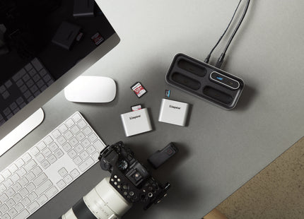 EAN 0740617307740 - Kingston Technology Workflow SD Reader Negro, Plata imagen 9