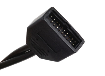 Silverstone G11303050-Rt Adaptador De Cable Usb 3.0 Usb 2.0 Negro