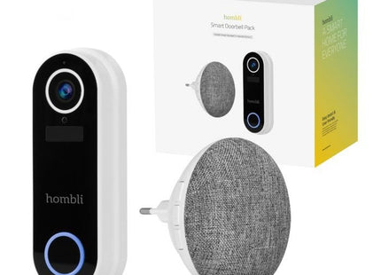 Timbre Inteligente Hombli 2 (Blanco) + Timbre