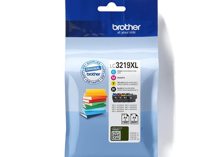 EAN 4977766767019 - Brother LC3219XLVAL cartucho de tóner 4 pieza(s) Original Negro, Cian, Magenta, Amarillo imagen 1