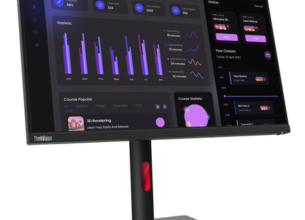 EAN 0195892063223 - Lenovo ThinkVision T24i-30 LED display 60,5 cm (23.8") 1920 x 1080 Pixeles Full HD Negro imagen 6