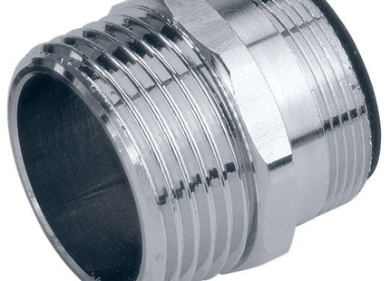 Adaptador Rosca Para Conexion Al Grifo De Cocina. Macho Ø26,5mm (3/4) A Macho M24x1mm. Gardena