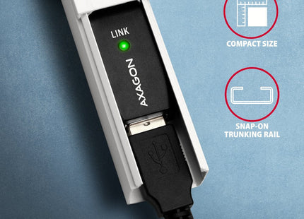 EAN 8595247902344 - Axagon ADR-215 USB 2.0 A-M -> A-F active extension/repeater cable 15m - Kabel - Digital/Daten cable USB U imagen 5