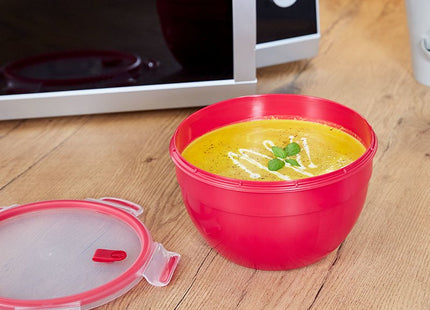 EAN 4009049532264 - EMSA N10605 Alrededor Caja 1,1 L Rojo, Transparente 1 pieza(s) imagen 5