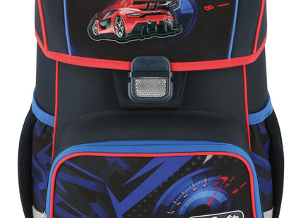 EAN 4008110370934 - Herlitz Loop Plus High Speed juego de mochila escolar Niño Poliéster Azul, Rojo imagen 7