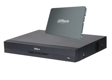 Dahua S-Xvr5108h-I3(1t) Dvr 5en1 H265 8ch 5m@6ips +4ip 6mp 1hdmi 1hdd Ai Con Ssd-V800s1tb