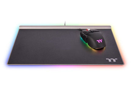 EAN 4713227527156 - Thermaltake Argent MP1 RGB Alfombrilla de ratón para juegos Negro, Titanio imagen 4