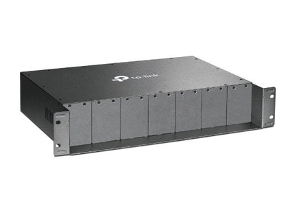 Chasis Tp-Link Bastidor Para 14 Slots No Gestion Para Rack De 19 Soporta Fuente Redundante