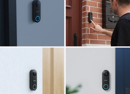 Timbre De Video Poe Con Cable Reolink D340p Smart 2k+ Con Timbre