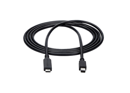 Startech.Com Cable Adaptador De 1,8m Usb-C A Mini Displayport 4k 60hz - Negro - Cable Usb Tipo C A Mdp - Cable De Vídeo Usbc, 1,8 M, Usb C, Mini Displayport, Macho, Macho, Derecho