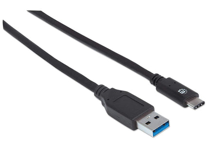 EAN 0766623353373 - Manhattan 353373 cable USB USB 3.2 Gen 2 (3.1 Gen 2) 1 m USB A USB C Negro imagen 2