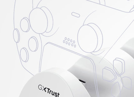 Estación De Recarga Doble Trust Gaming Gxt 254 Duo Charge Dock Para Ps5