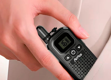 EAN 0619091266662 - AVPos AVP-COMM-X25 two-way radios 16 canales 446 MHz imagen 9