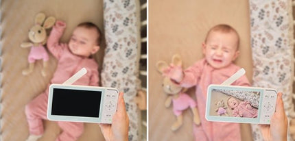 Eta Eta530690000 Mimi Baby Monitor, Flexible Camera, White Green