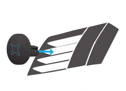 Mobilis U.Fix Soporte Pasivo Teléfono Móvil/Smartphone Ventilación De Aire Negro