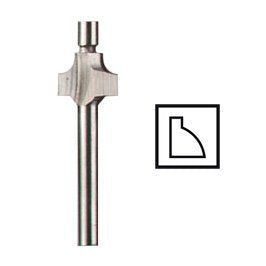 Fresa Para Redondear Dremel Hss Con Espiga Inicial Ø 9,5 Mm 612  1 Pieza, Eje Ø 3,2 Mm 2615061232