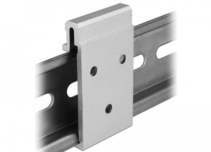 Clip De Montaje De Aluminio Para Carril Din Delock