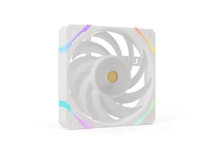 Ventilador  Valkyrie X12r Argb 120, De Caja Blanco Vk-Fanx12rw