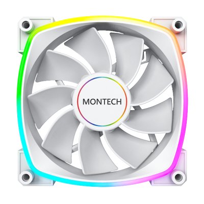 EAN 4710562742282 - Montech RX140 PWM Carcasa del ordenador Ventilador 14 cm Blanco 1 pieza(s) imagen 2