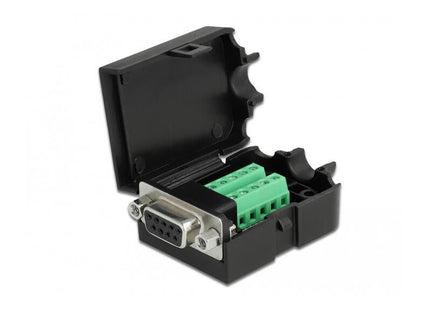 Delock 66265 Adaptador Sub-D 9 Pin Hembra A Terminalblock 10 Pin